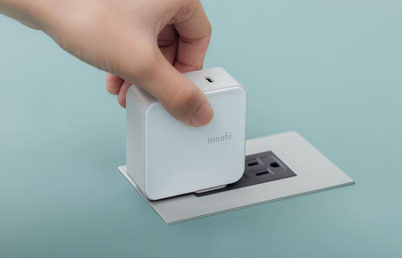 Moshi ProGeo USB-C PD Wall Charger - Ładowarka sieciowa USB-C Power Delivery + USB, 42W (EU)
