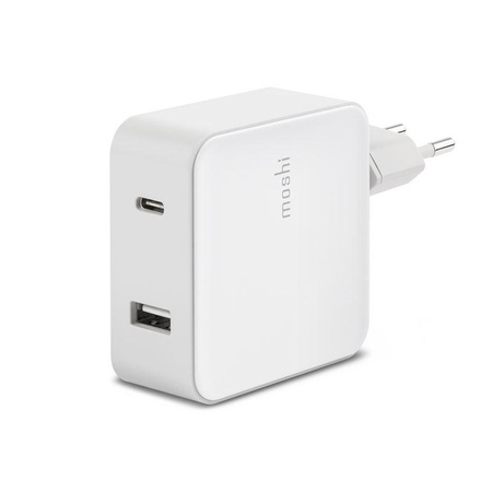 Moshi ProGeo USB-C PD Wall Charger - Ładowarka sieciowa USB-C Power Delivery + USB, 42W (EU)