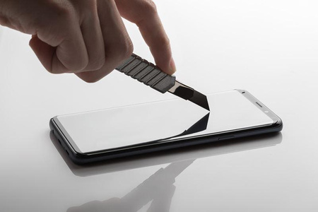 Moshi IonGlass - Screen protection glass for Samsung Galaxy S9 (Black)