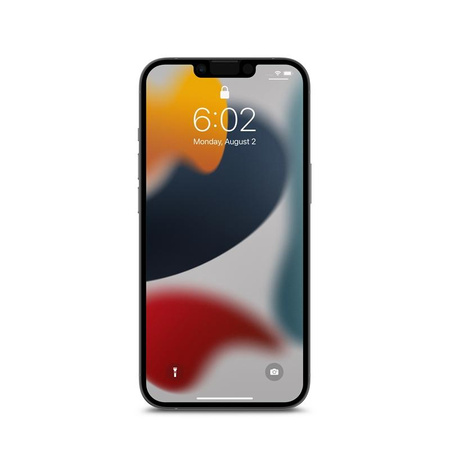 Moshi iVisor AG - Matte screen protection film for iPhone 13 / iPhone 13 Pro (black frame)