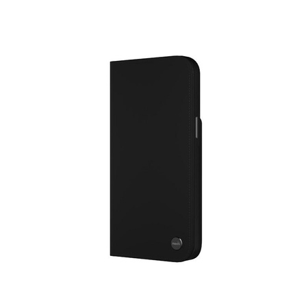 Moshi Overture MagSafe - Étui 3-en-1 en cuir pour iPhone 14 Pro (Midnight Black)