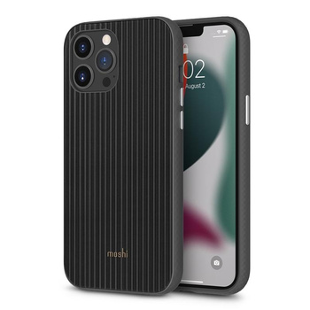 Moshi Arx Slim Hardshell Case - iPhone 13 Pro Max MagSafe Case (Mirage Schwarz)