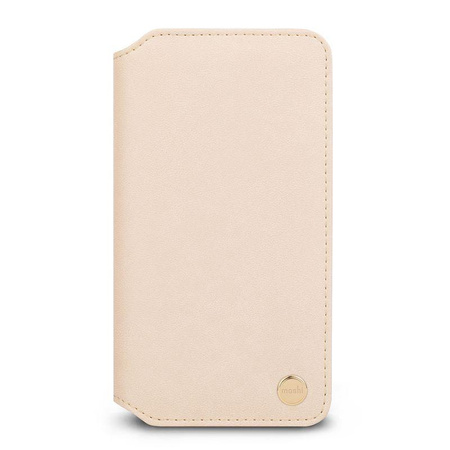 Moshi Overture - iPhone Xs Max Hülle mit Kartenfach + Aufsteller (Savanna Beige)