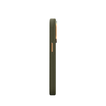 Moshi Napa Slim MagSafe - Leather Case for iPhone 14 Pro (Juniper Green)