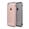 Moshi iGlaze Luxe - Case with aluminum frame iPhone 6s Plus / iPhone 6 Plus (Titanium Grey)