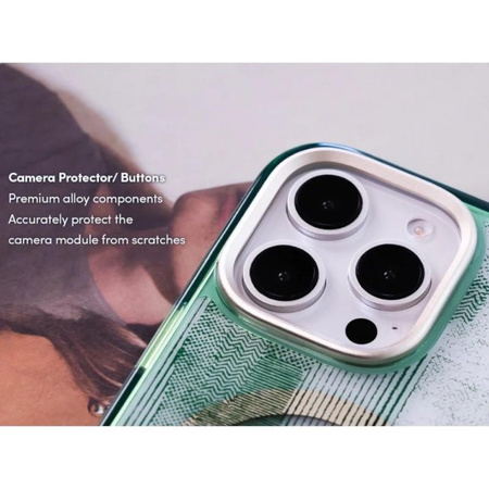 Moshi iGlaze MagSafe - iPhone 16 Pro Tasche (Sonnenlicht Grün)