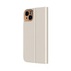 Moshi Overture MagSafe - kožené flipové pouzdro 3 v 1 pro iPhone 14 Plus (Serene Gray)