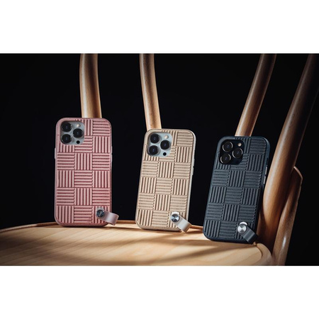 Moshi Altra - Étui avec lanière détachable iPhone 13 Pro (anti-bactérien NanoShield™) (Bleu)