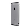 Moshi iGlaze Luxe - Case with aluminum frame iPhone 6s Plus / iPhone 6 Plus (Titanium Grey)