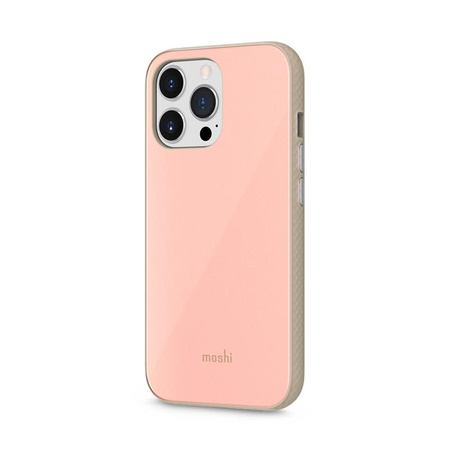 Moshi iGlaze Slim Hardshell Case - pouzdro pro iPhone 13 Pro (systém SnapTo) (Dahlia Pink)
