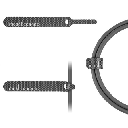 Moshi USB-C Monitor Cable - USB-C Power Delivery 100W cable with 4K/60 Hz (HDR) support (Gray/Gold)