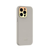 Moshi Napa Slim MagSafe - Bőr tok iPhone 14 Pro Max készülékhez (szürke)