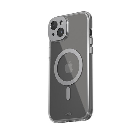 Moshi iGlaze MagSafe - pouzdro pro iPhone 15 Plus (Meteoritově šedé)