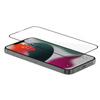 Moshi AirFoil Pro - Flexible Hybrid Glass for iPhone 13 Pro Max (black frame)