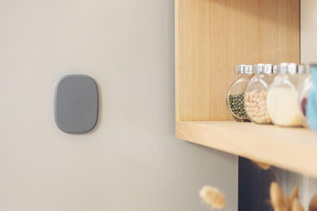 Moshi SnapTo Wall Mount - Magnetic Wall Mount (Stone Gray)