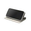 Moshi Overture MagSafe - Leather 3-in-1 flip case for iPhone 15 Plus (Eggnog White)