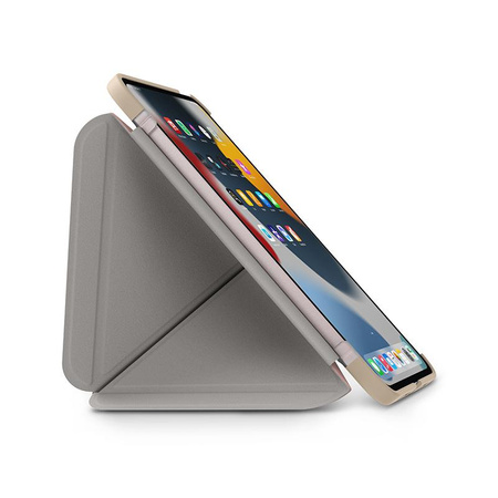Moshi VersaCover - iPad mini 6 (2021) origami case with Apple Pencil charging (Sakura Pink)