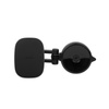 Moshi SnapTo Universal Car Mount with Wireless Charging- Magnetic Car Mount with Wireless Charging (Black)