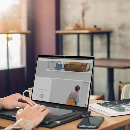 Moshi iVisor AG - Matt képernyővédő fólia MacBook Pro 16" (M3/M2/M1/2023-2021) (fekete/tiszta/matt)
