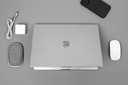 Moshi iGlaze Hardshell Case - MacBook Pro 16" (M4/M3/M2/M1/2024-2021) (Stealth Clear)