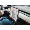 Moshi iVisor AG - Matte Schutzfolie für Tesla Model 3/Y Mittelkonsolenbildschirm (Schwarz/Klar Matt)