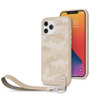 Moshi Altra - tok levehető kulccsal iPhone 12 / iPhone 12 Pro (SnapTo rendszer) (Sahara Beige)