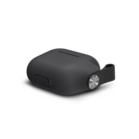 Moshi Pebbo - AirPods 3 case with detachable wrist strap (Shadow Black)