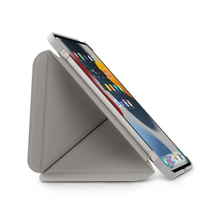 Moshi VersaCover - iPad mini 6 (2021) origami case with Apple Pencil charging (Savanna Beige)