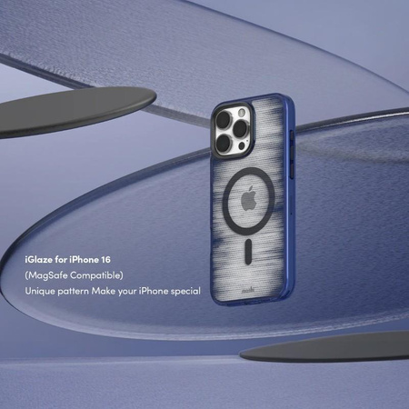 Moshi iGlaze MagSafe - iPhone 16 Pro Case (Mist White)