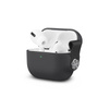 Moshi Pebbo - Étui pour AirPods Pro avec dragonne amovible (Shadow Black)