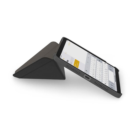 Moshi VersaCover - iPad mini 6 (2021) Origami-Hülle mit Apple Pencil Aufladung (Charcoal Black)