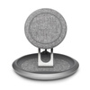 Moshi Lounge Q Wireless Charging Stand - Chargeur sans fil Qi à induction pour iPhone et Android 15W (Nordic Gray)