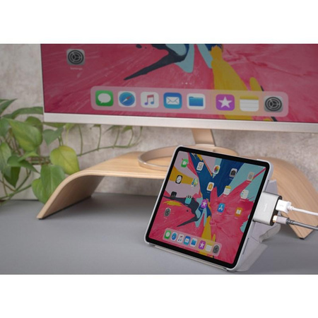 Moshi USB-C Adapter - Przejściówka do HDMI 4K i HDR z obsługą ładowania Power Delivery 60W (Titanium Gray)