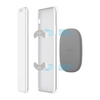 Moshi SnapTo Wall Mount - Magnetic Wall Mount (Stone Gray)