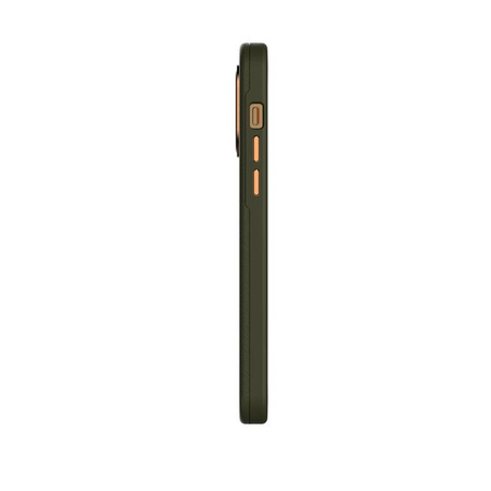 Moshi Napa Slim MagSafe - Leather Case for iPhone 14 Pro (Juniper Green)