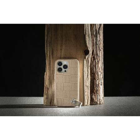 Moshi Altra - Étui avec dragonne détachable iPhone 13 Pro (NanoShield™ antibactérien) (Sahara Beige)