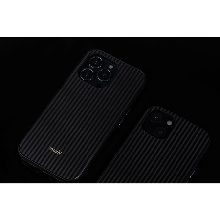 Moshi Arx Slim Hardshell Case - Etui iPhone 13 Pro Max MagSafe (Mirage Black)