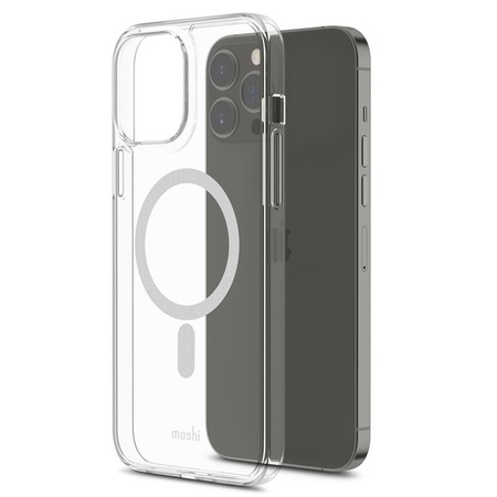 Moshi Arx Clear Slim Hardshell Case - Etui iPhone 13 Pro Max MagSafe (Crystal Clear)